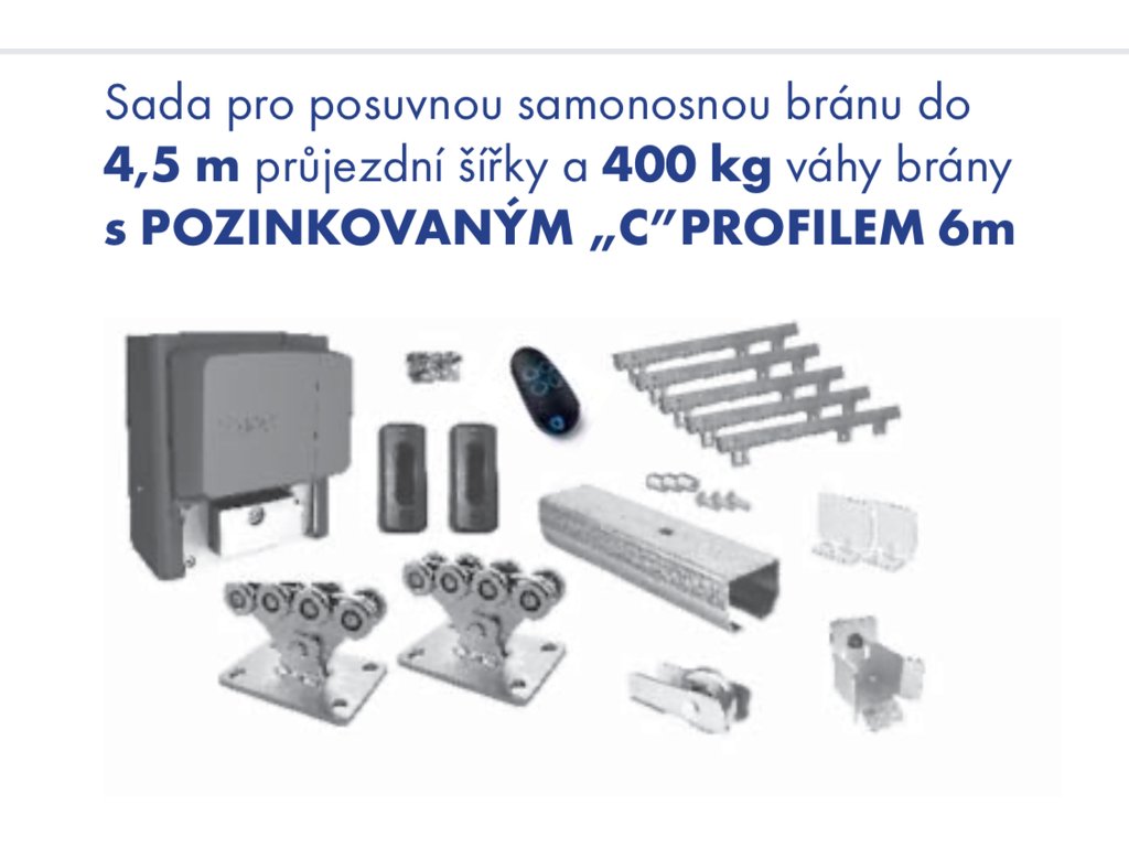 Sestava CAME POSUV 6 SZ